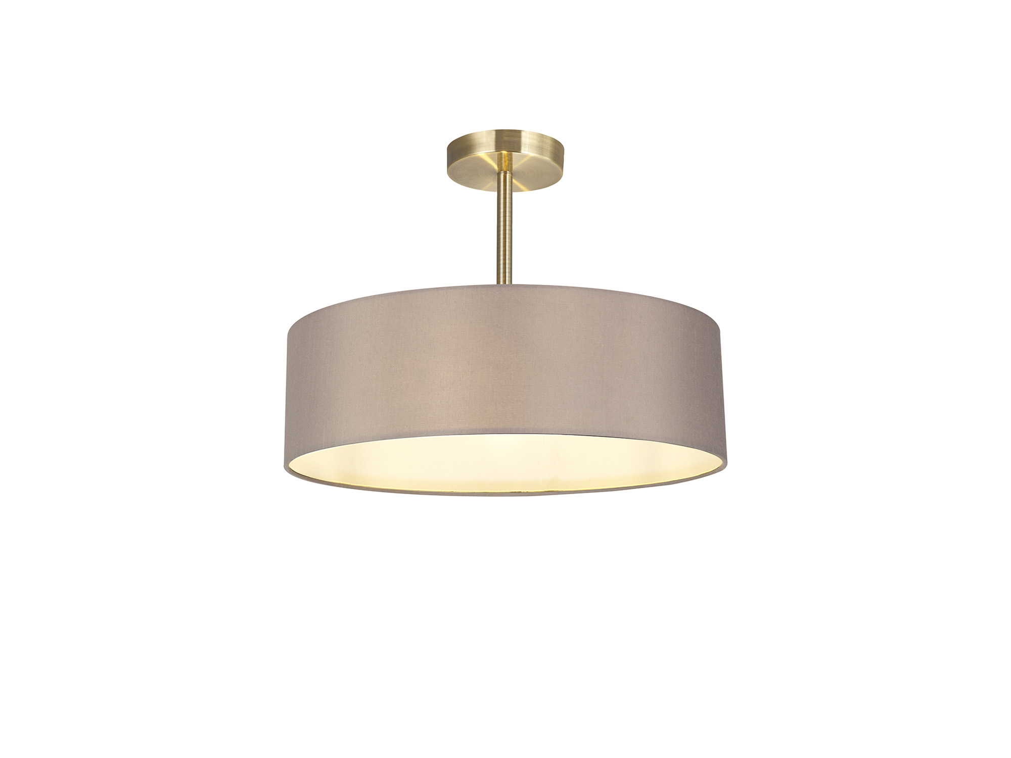 Baymont AB GR Ceiling Lights Deco Semi Flush Fittings